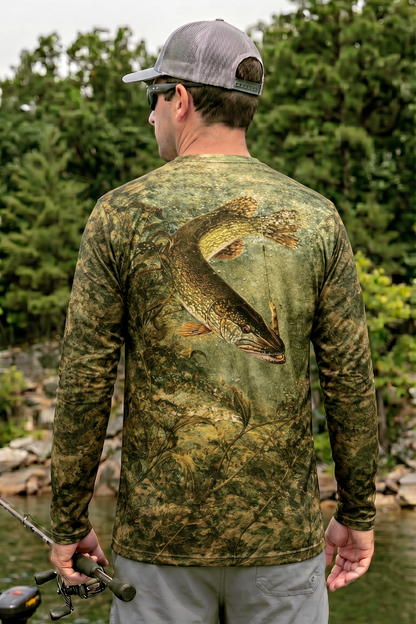 Performance Fishing Long Sleeve - Hardwater Pike Haul - TBT63