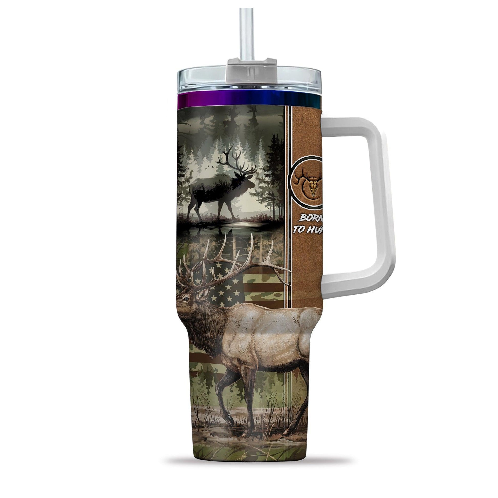 Elk Wilderness 40oz Tumbler - The Deerly