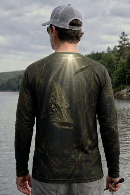 Performance Fishing Long Sleeve - River Pike Lurker - TBT94