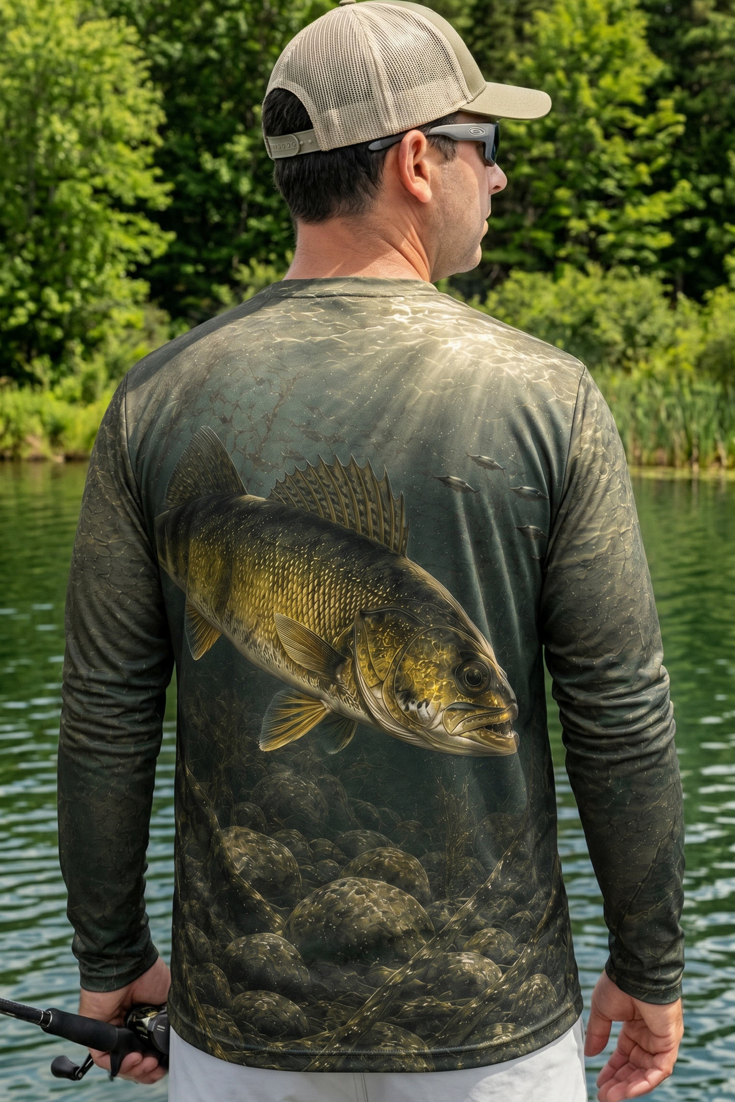 Performance Fishing Long Sleeve - Reefline Walleye - RW01