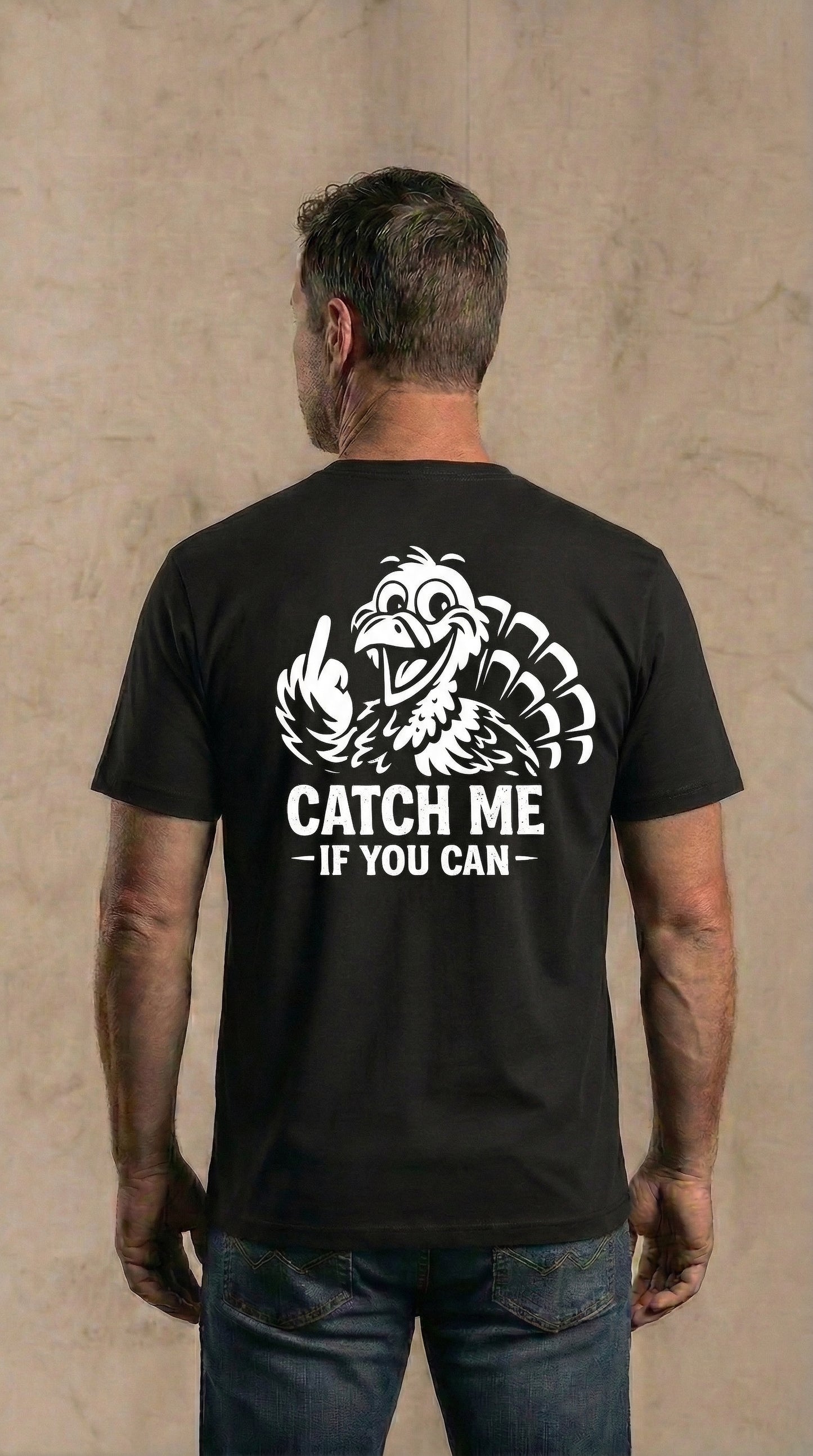 Turkey, catch me if you can T-shirt - HTT12