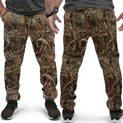 Waterfowl Camo Fleece Joggers – Duck Hunter’s Choice