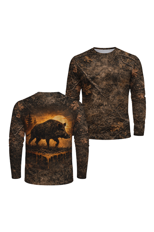 Performance Hunting Long Sleeve - Swamp Boar Dusk - SD1M