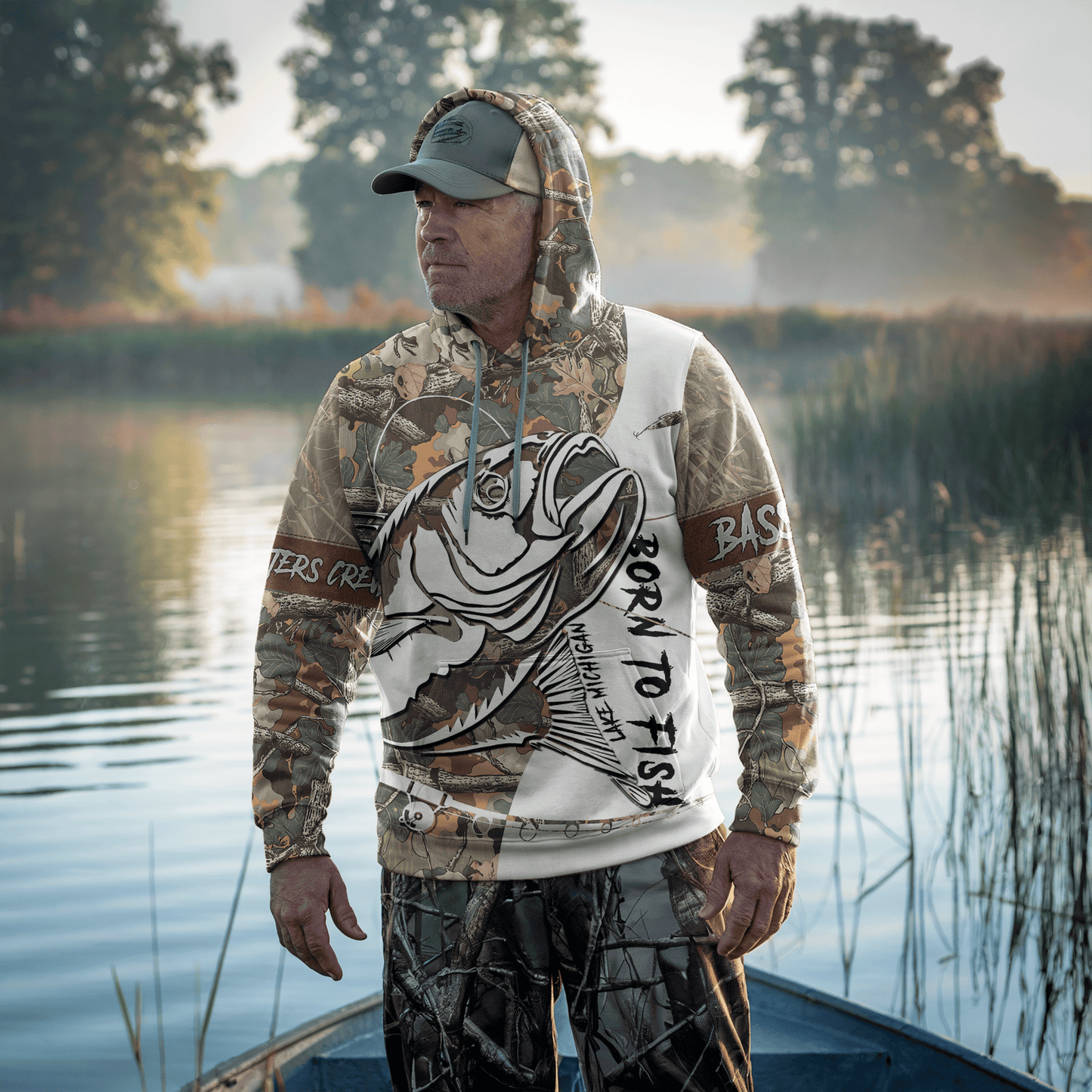 Bucketmouth Camo Pro Personalized Hoodie