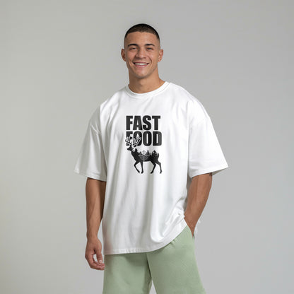 Fast Food Deer Hunting T-Shirt - Funny Gift for Hunters