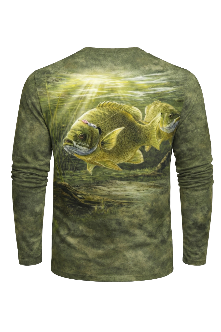 Performance Fishing Long Sleeve - Marsh Bluegill Strike - TBT50