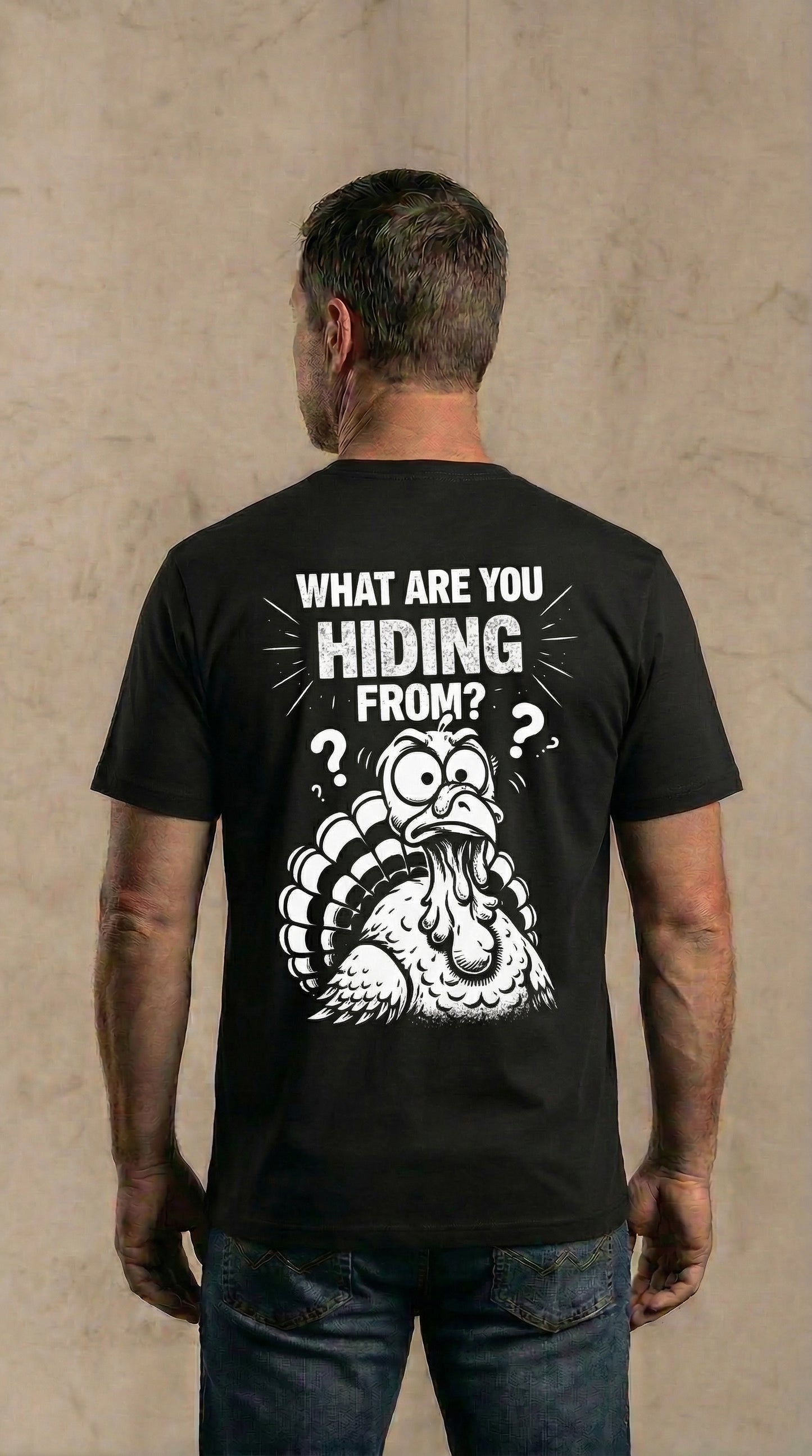 What Are You Hiding From? T-shirt - HTT14