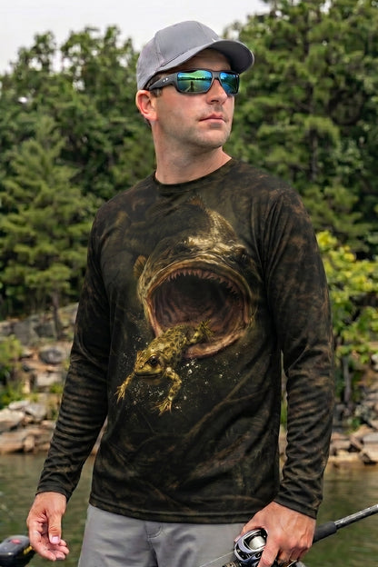 Performance Fishing Long Sleeve - Swamp Bass Predator - TBT56