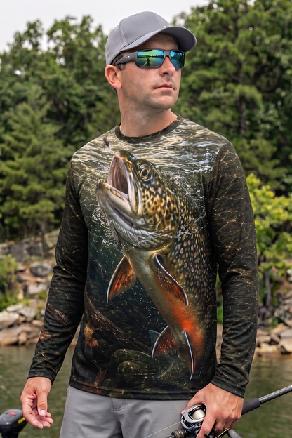 Performance Fishing Long Sleeve - River Timber Brookie - TBT281
