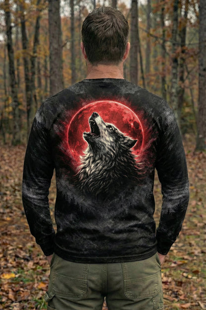 Performance Hunting Long Sleeve - Forest Wolf Moon - FD1F
