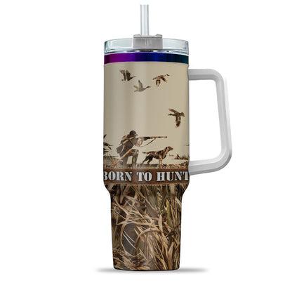 Personalized 40oz Duck Hunting Tumbler – Your Name, Your Legacy