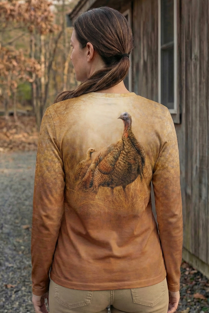 Performance Hunting Long Sleeve - Golden Fields Turkey - TBT36