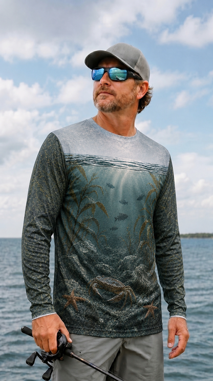 Performance Fishing Long Sleeve - Lingcod  - AOF205