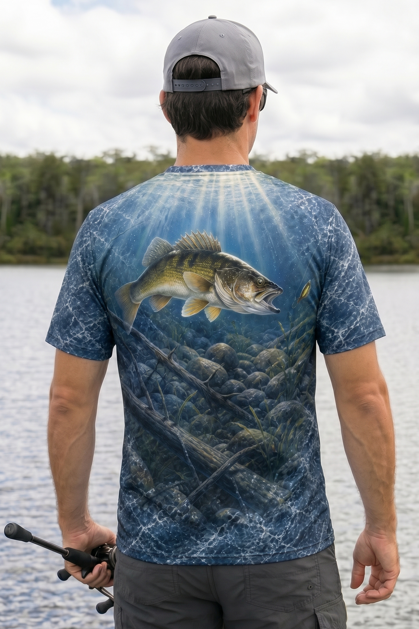 Pro Fishing Short Sleeve - Deep Water Walleye  - AOF23