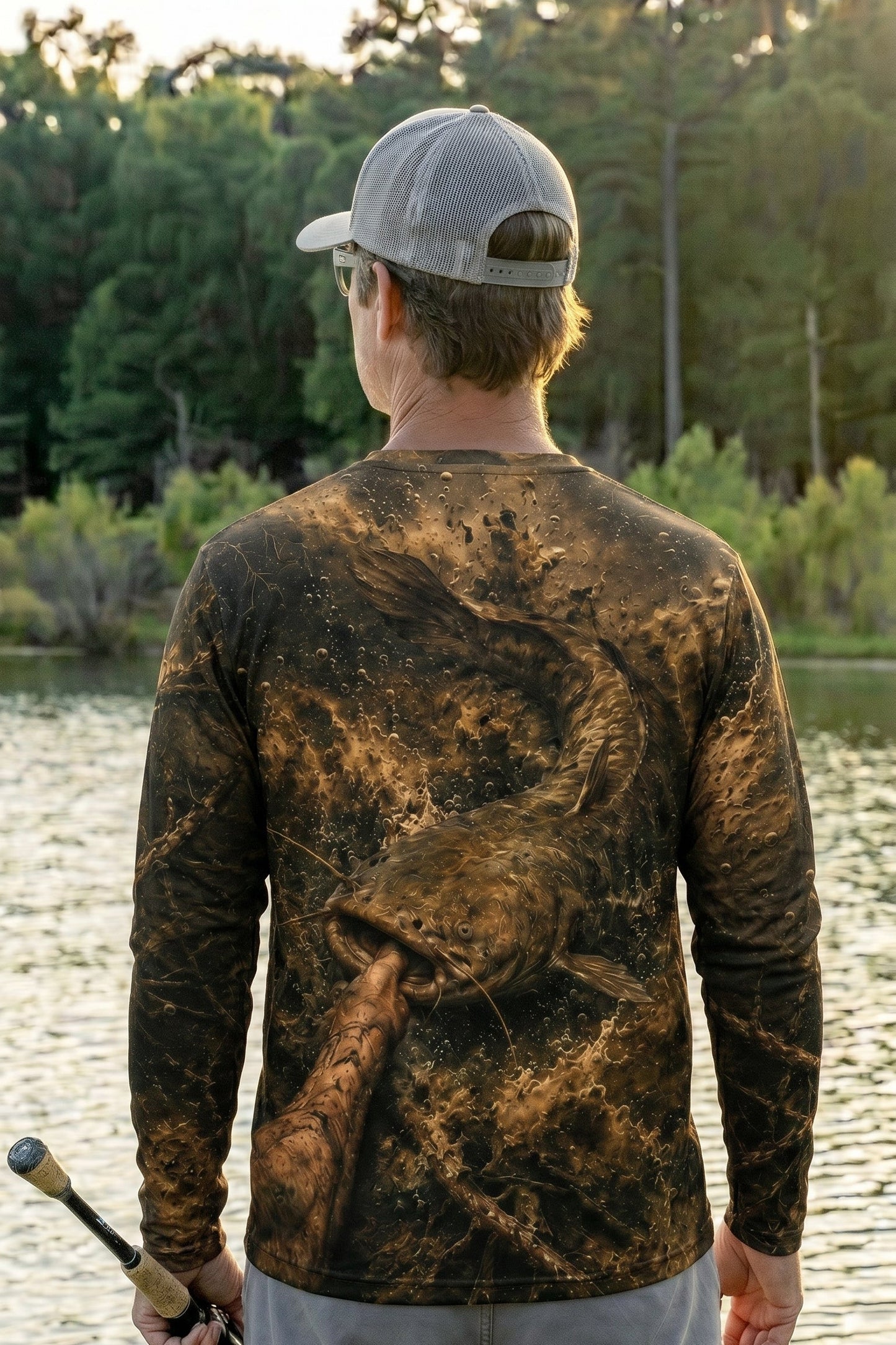 Performance Fishing Long Sleeve - Mud Explosion - RFC03