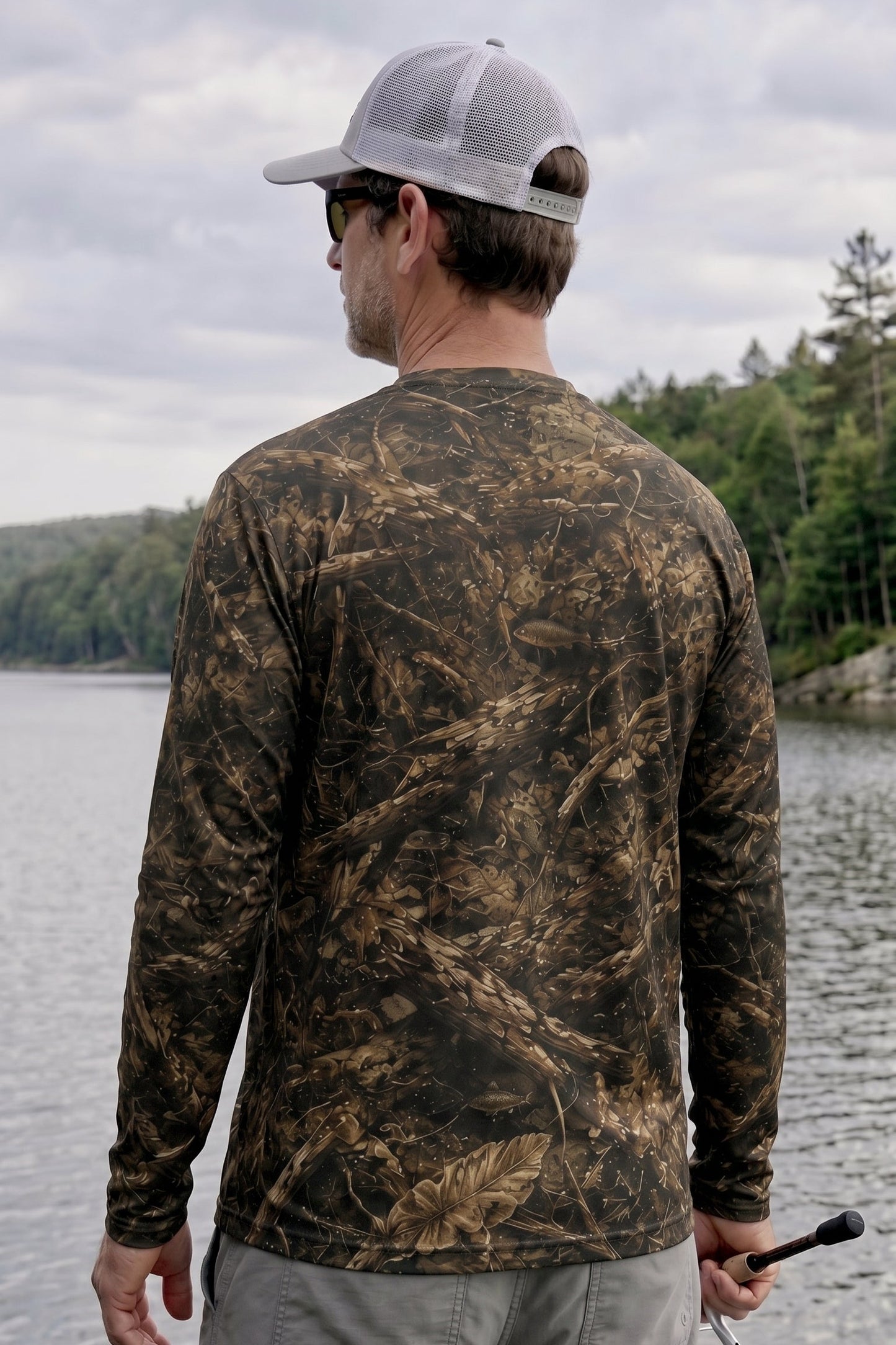 Performance Fishing Long Sleeve - Sunken Timber Flathead - TBT123