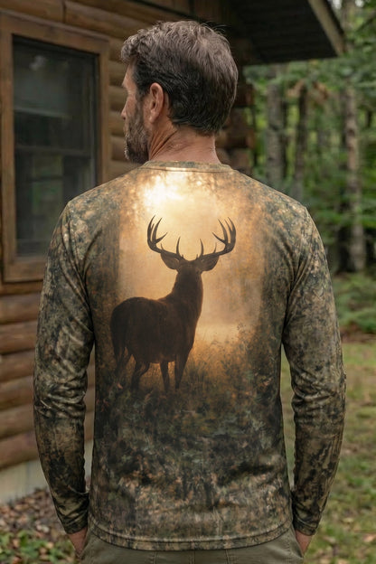 Performance Hunting Long Sleeve - Last Light Whitetail - AOD03