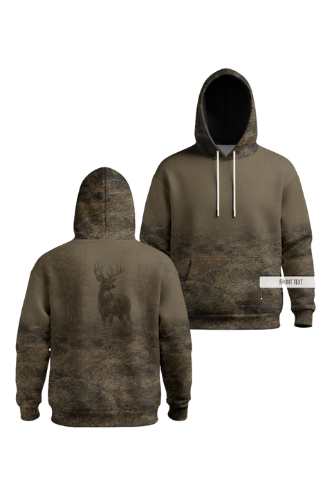 Performance Hunting Fleece-Lined Hoodie - Wisconsin Mudland - WL45