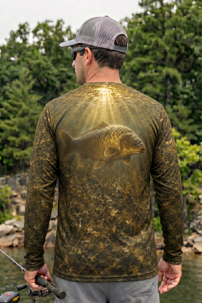Performance Fishing Long Sleeve - Bottomland Mud Carp - TBT86