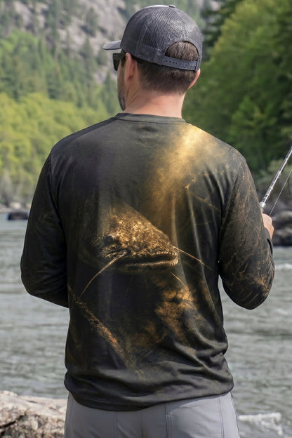 Performance Fishing Long Sleeve - Shadow Break Flathead Catfish - RFC01