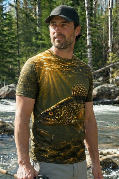 Pro Fishing Short Sleeve - Hardrock Walleye Hunt  - AOF21