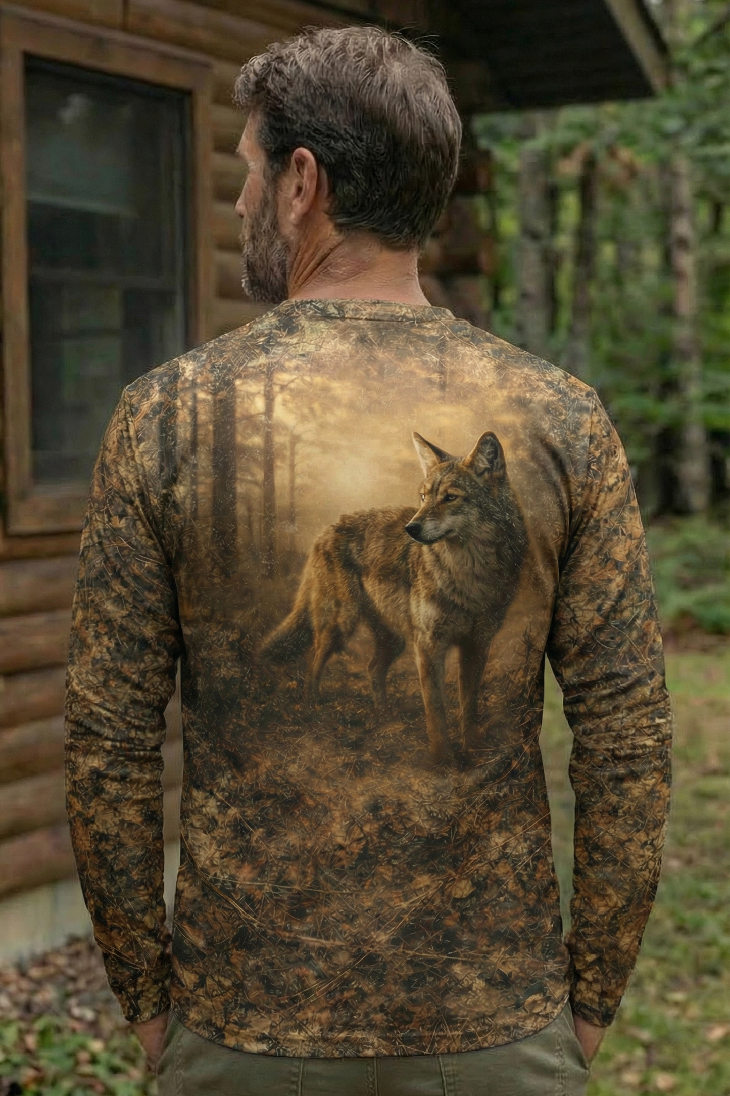 Performance Hunting Long Sleeve - Timber Coyote Dusk - TBT30
