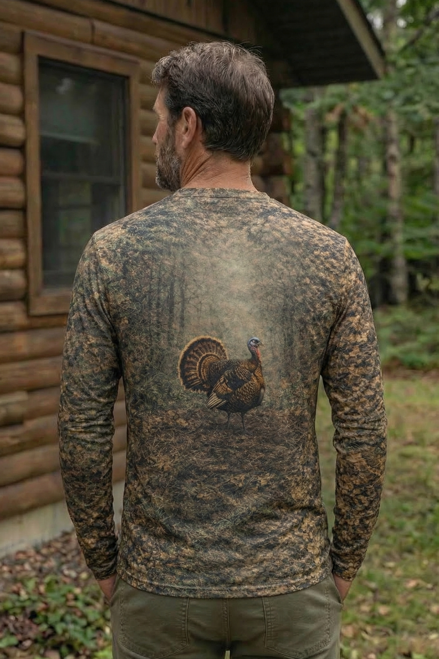 Performance Hunting Long Sleeve - Deep Woods Strut - TBT07