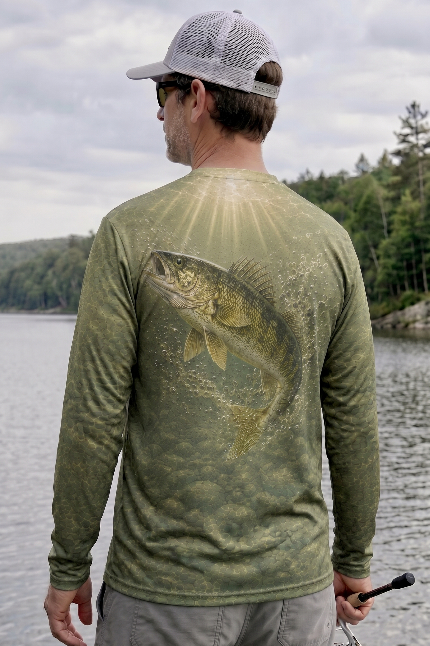 Performance Fishing Long Sleeve - Greenback Walleye - AOF31