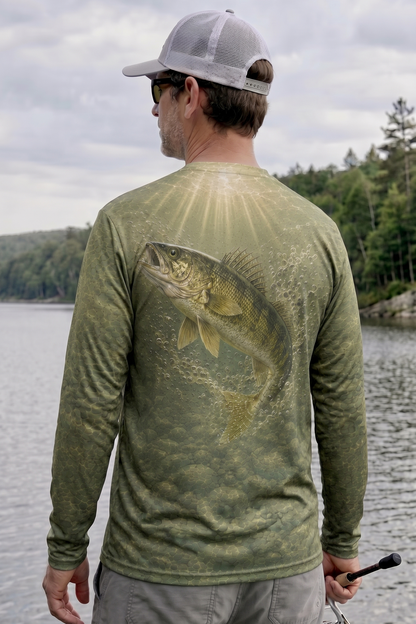 Performance Fishing Long Sleeve - Greenback Walleye - AOF31