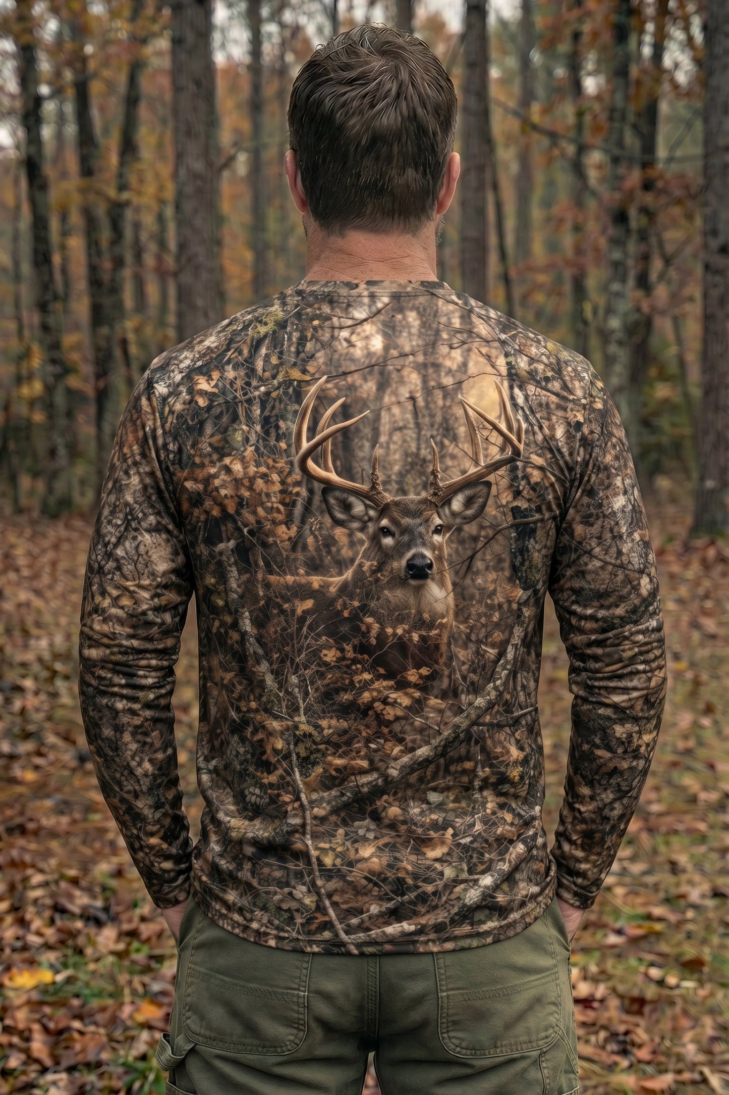 Performance Hunting Long Sleeve - Timberline Whitetail - DOB01