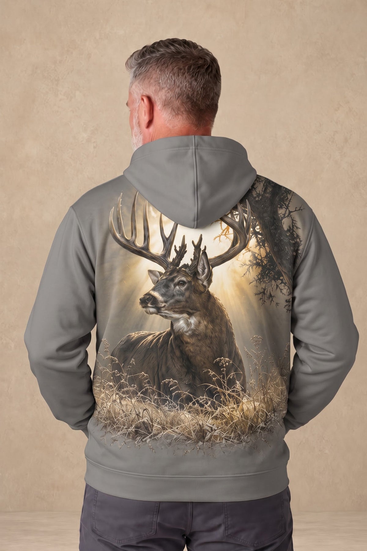 Performance Fleece-Lined Hoodie – Foggy Ridge Whitetail Monarch