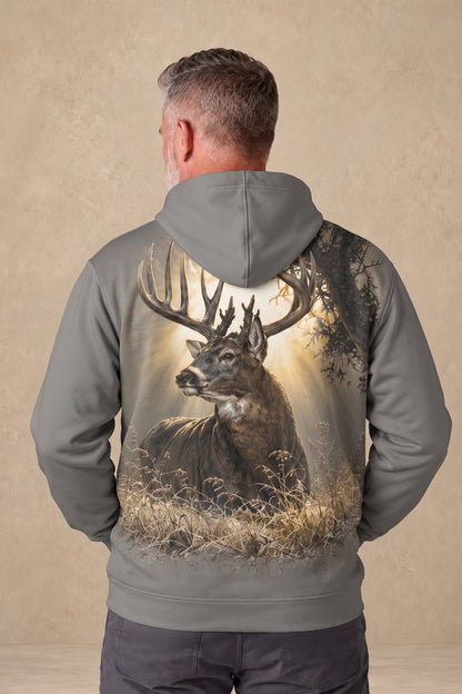 Performance Fleece-Lined Hoodie – Foggy Ridge Whitetail Monarch