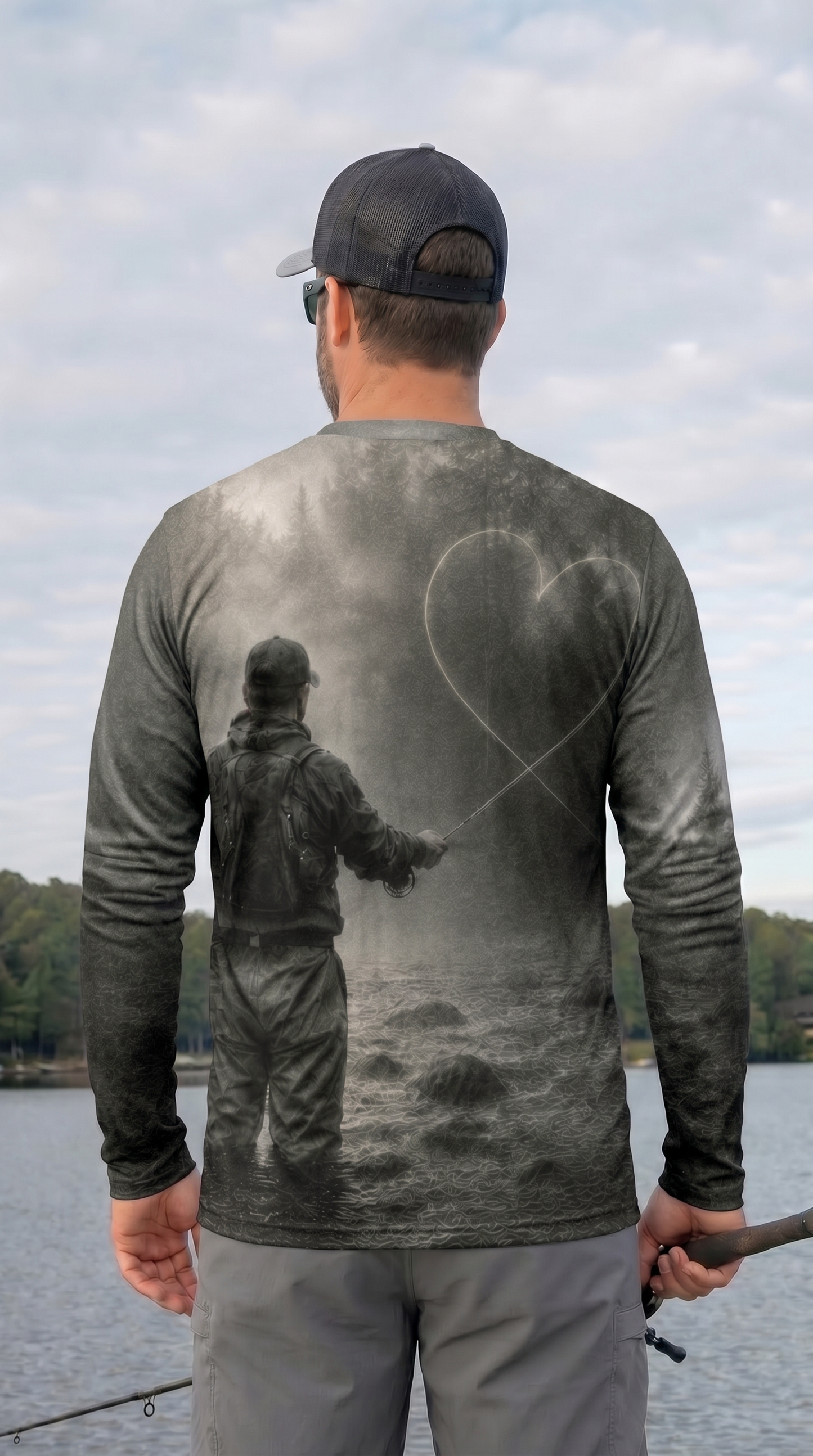 Performance Fishing Long Sleeve - Brook Trout Current Camo - RT17