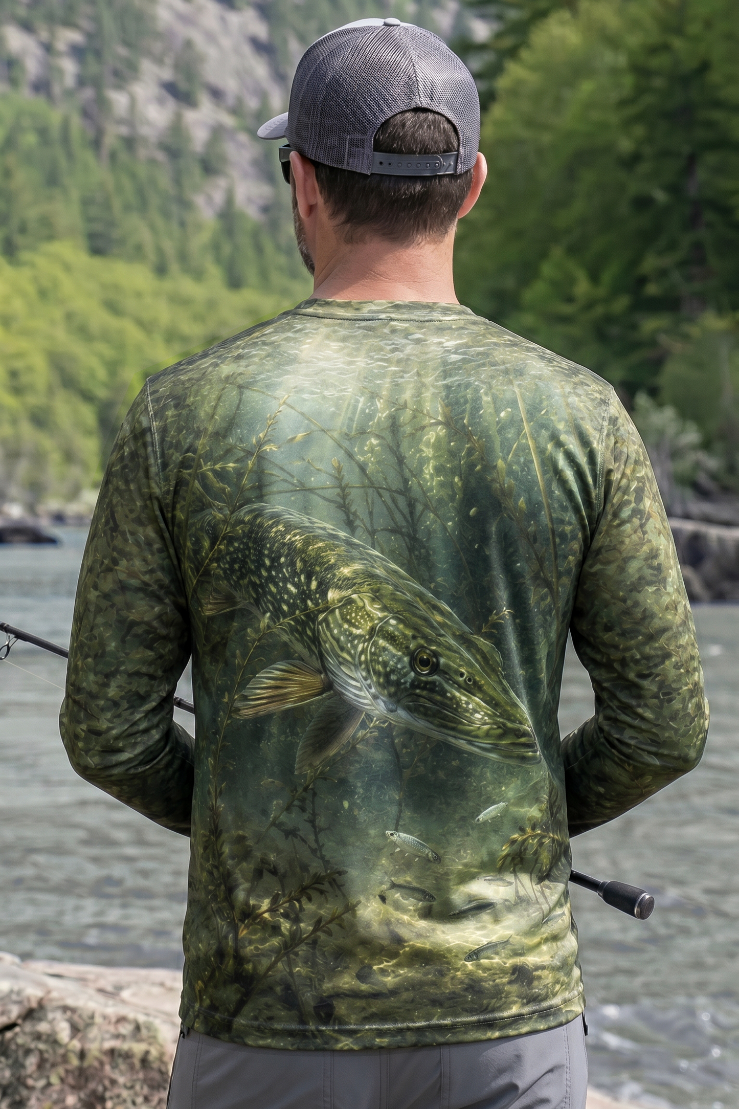Performance Fishing Long Sleeve - Northern Pike V - AOF01