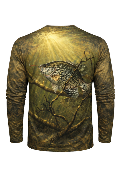 Performance Fishing Long Sleeve - Sunlit Timber Crappie - TBT52