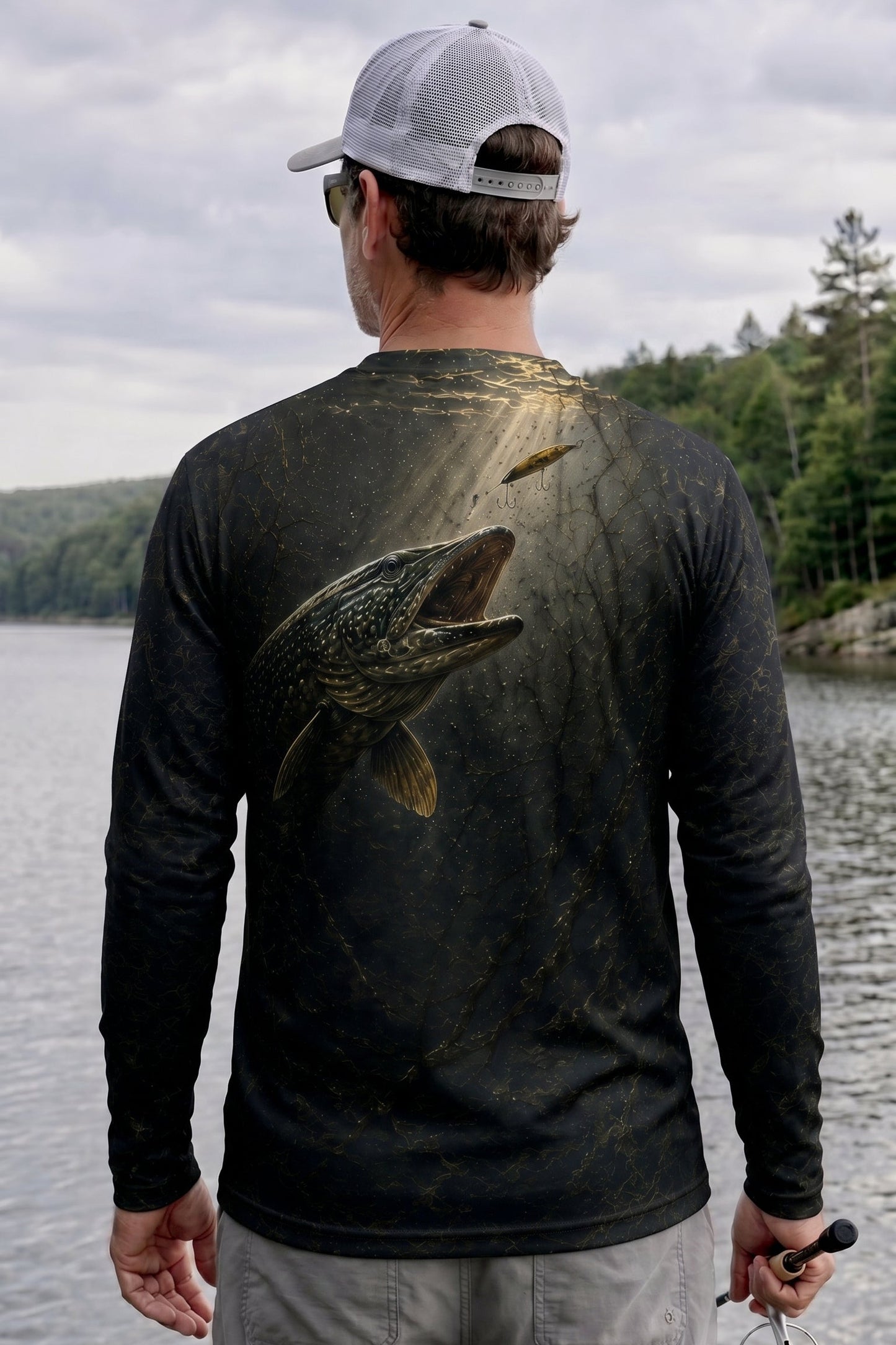 Performance Fishing Long Sleeve - River Pike Strike - TBT92