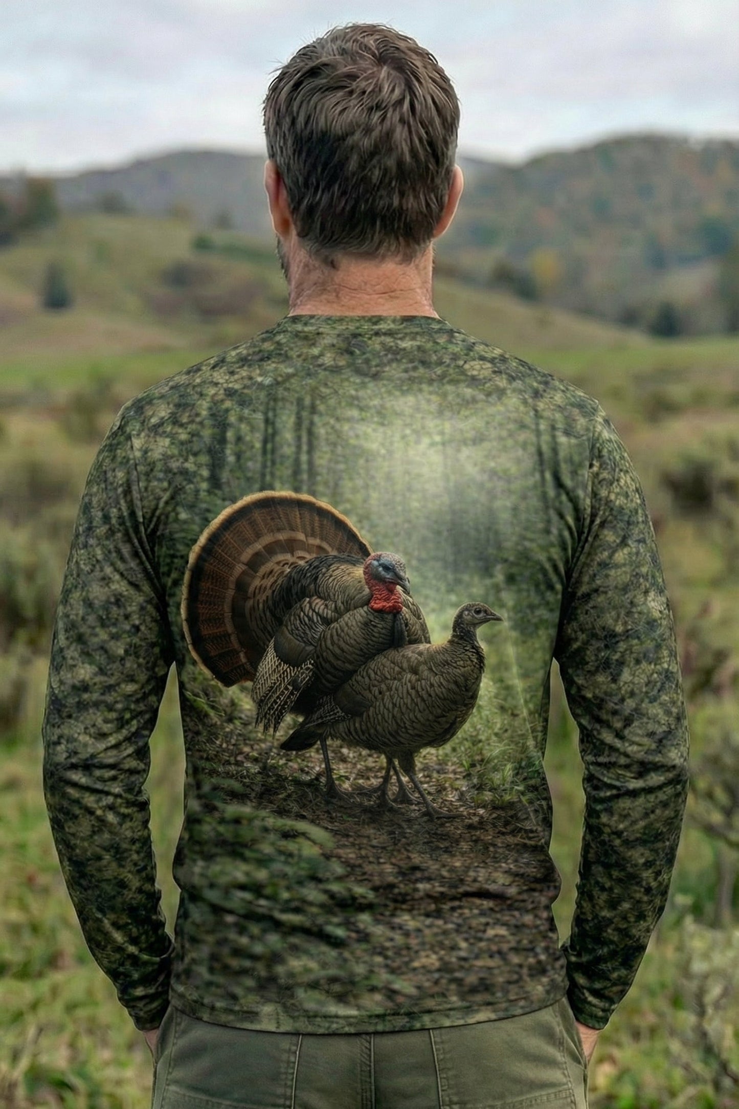 Performance Hunting Long Sleeve - Timber Courtship Pair - SRT08