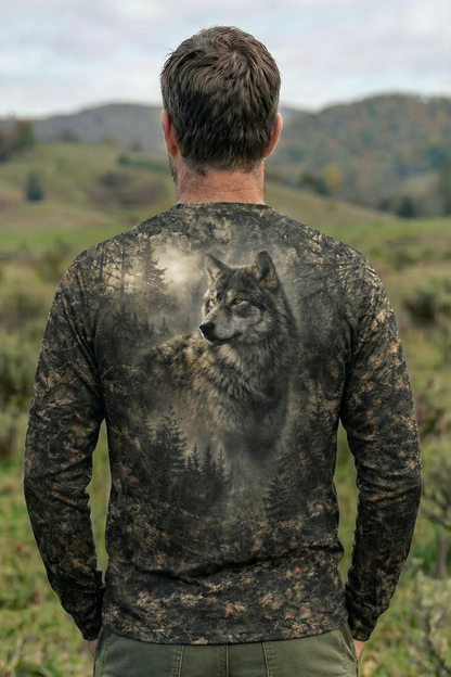 Performance Hunting Long Sleeve - Timber Wolf Dusk - TBT29