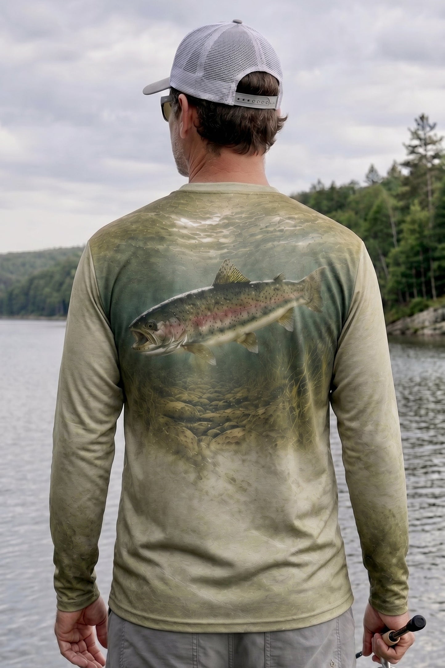 Performance Fishing Long Sleeve - Ghost Sand Rainbow - TBT118