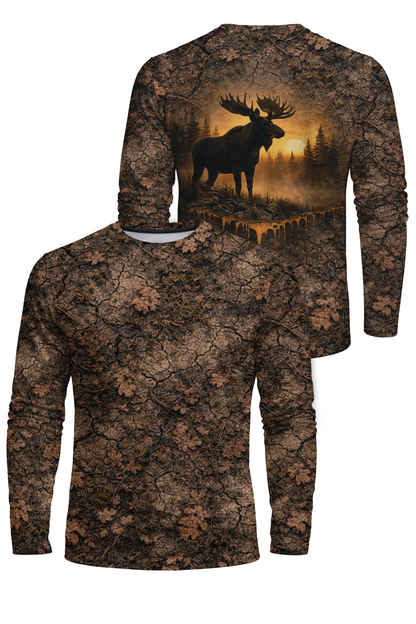 Performance Hunting Long Sleeve - Timber Moose Dusk - TD2B