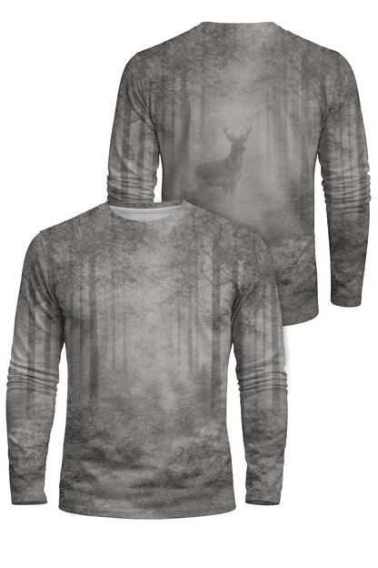Performance Hunting Long Sleeve - Foggy Forest Buck - FF1F