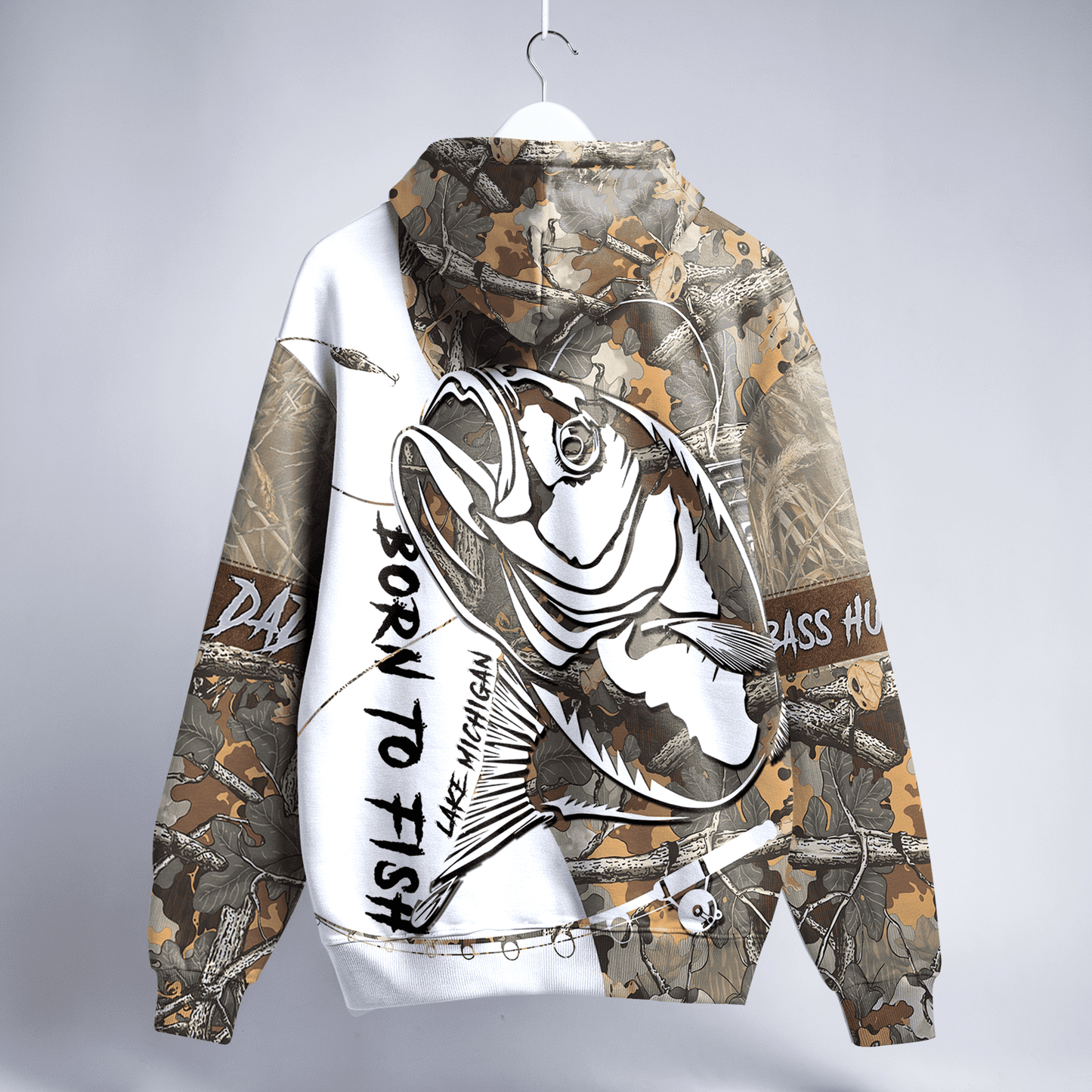 Bucketmouth Camo Pro Personalized Hoodie
