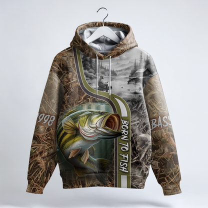 Backwater Bass Legend Personalized Hoodie
