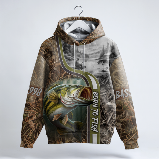 Backwater Bass Legend Personalized Hoodie