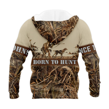 Personalized Waterfowl Hunting Knitted Apparel – Your Name, Your Legacy