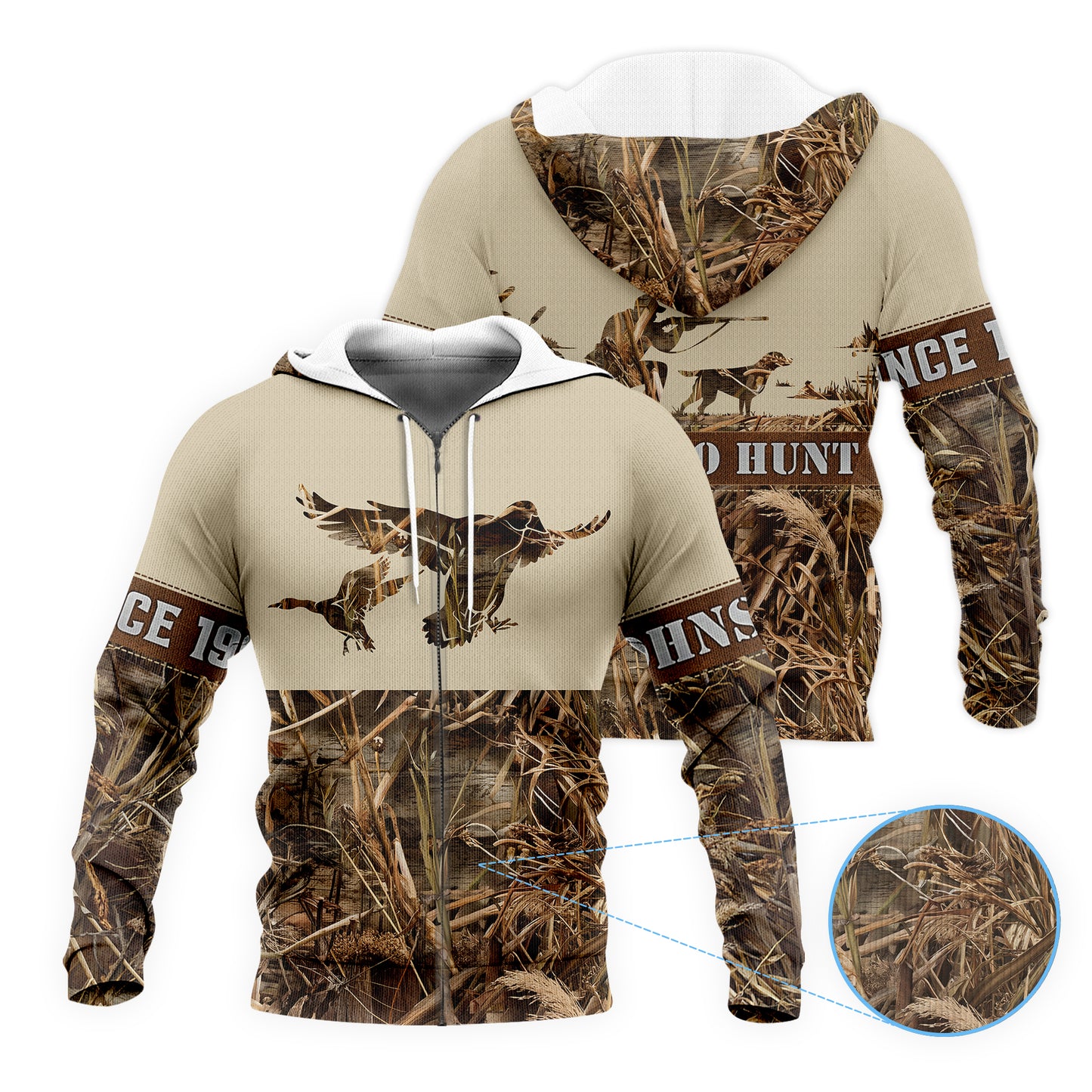 Personalized Waterfowl Hunting Knitted Apparel – Your Name, Your Legacy