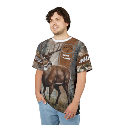 Buck Hunter Personalized Unisex Cut & Sew Tee