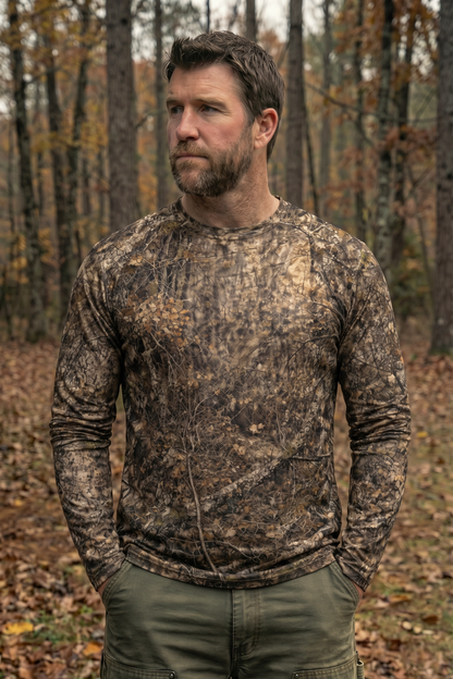 Performance Hunting Long Sleeve - Timber Phantom Buck - DOB02