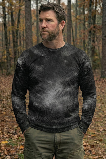 Performance Hunting Long Sleeve - Forest Wolf Moon - FD1F