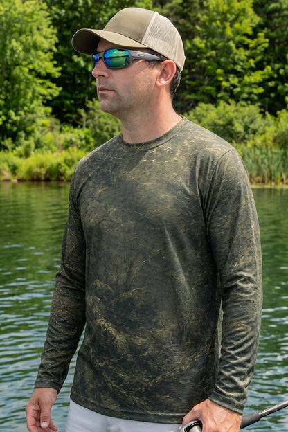 Performance Fishing Long Sleeve - Reefline Walleye - RW01